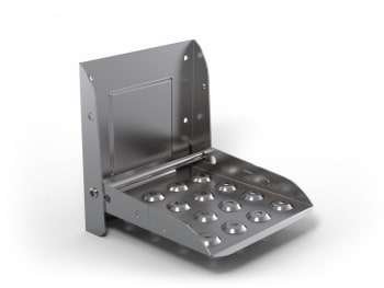 Fotsteg rustfri 6710 150x160mm