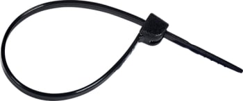 Strips 2,5x100mm svart med stål (100stk)