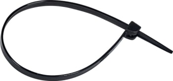 Strips 4,5X200mm svart med stål (100stk)