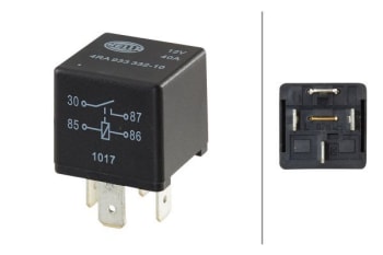 Arbeidsrele 12V 15/40A 1X87 4-pol