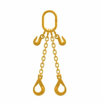 Løftekjetting 2-delt 2m
