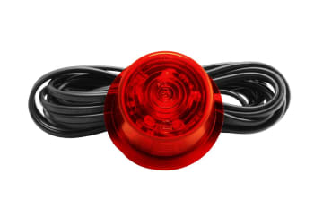 Glass LED rød