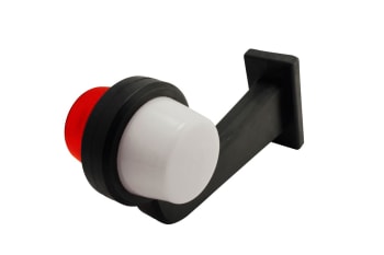 Markeringslys lang rød/hvit