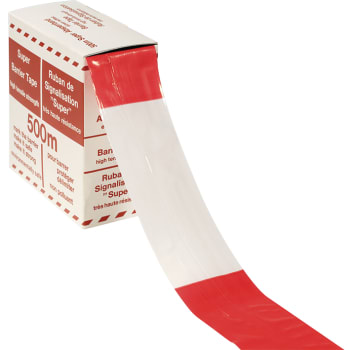 Sperrebånd rød/hvit