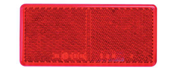 Selvklebende rød refleks