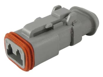 2-pol adapter grå DT06-2s CE04