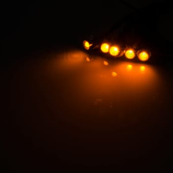 Diodesett gul innvendig