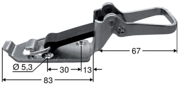 Redskapsholder 5812 150x60mm stål