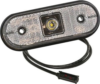 Markeringslys LED ADR Unipoint I hvit