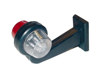 Markeringslys LED lang rød/kaldhvit