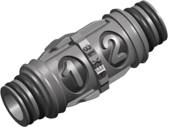 Rørskjøt liten PVC  ABC