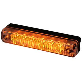 Blitslys 3xLED oransje