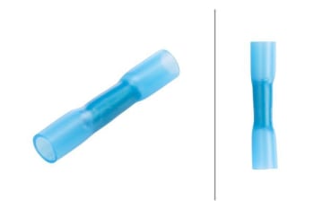 Krympeskjøt 1.5-2.5mm² blå tyco  (25stk)