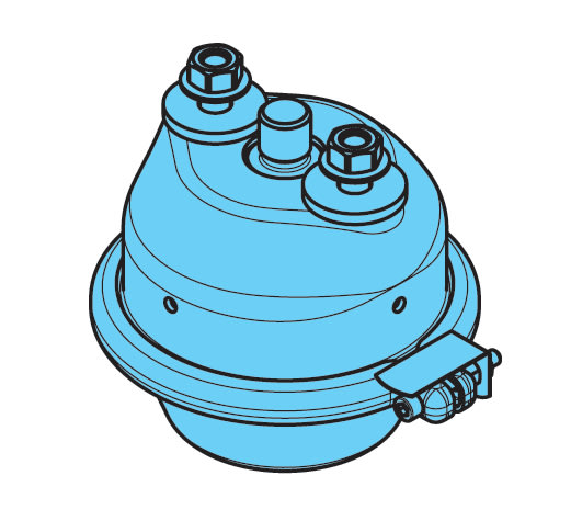 Fjærbremssylinder 16/24