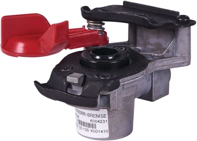 Luftkobling med ventil rød