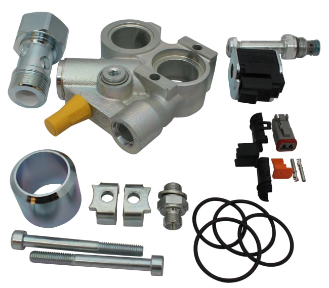 Hydraulikventil bypass 24V DC