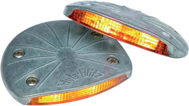 Blitz lampe 24V Hula-Blitz metall