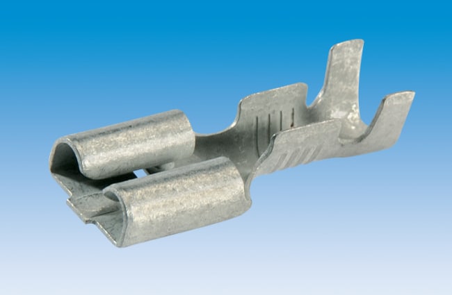 Kabelsko 4,8 x 0,8 med hake (100stk)