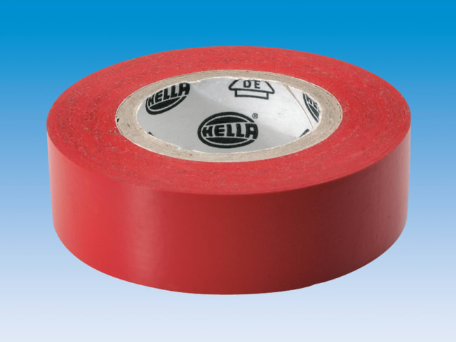 Tape rød