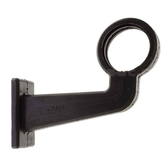 Gummiarm 195mm for dobbelmontering