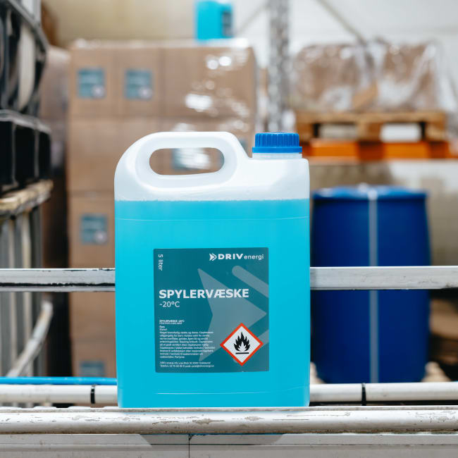 Spylervæske -20°C (5 Liter)