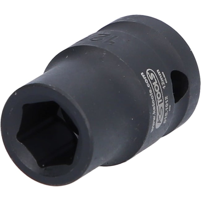 Kraftpipe 1/2" 12mm 6-kant kort