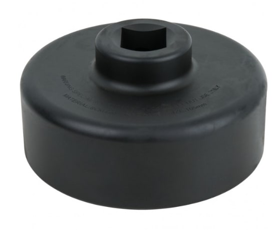 Navpipe 1" kort 105mm 6-kant