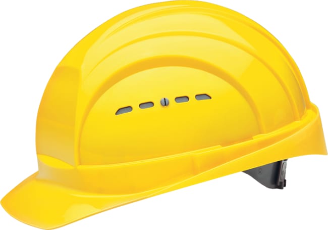 Beskyttelseshjelm gul