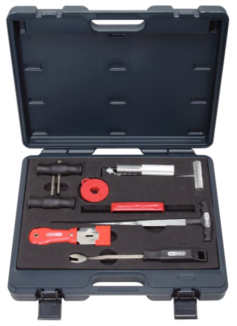 DEMONTERINGSSETT FRONTVINDU 8 DELER 1/2 INNLEGG KS-TOOLS