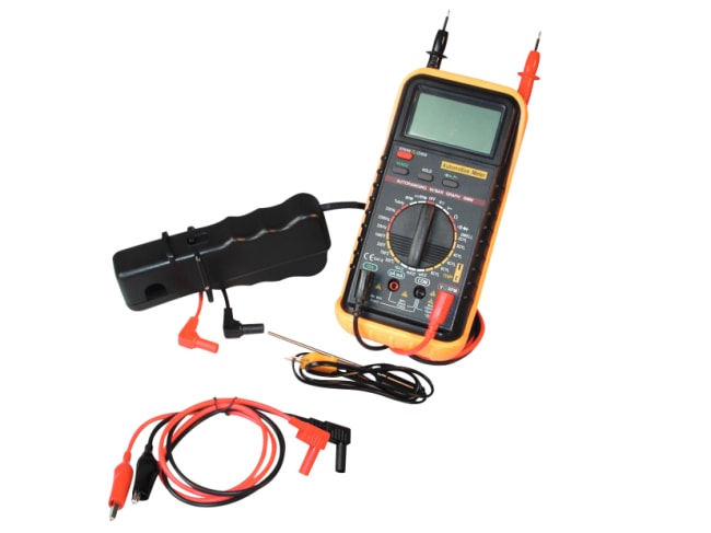 ***MULTIMETER DIGITALT + INDUKTIV KLEMME KS-TOOLS