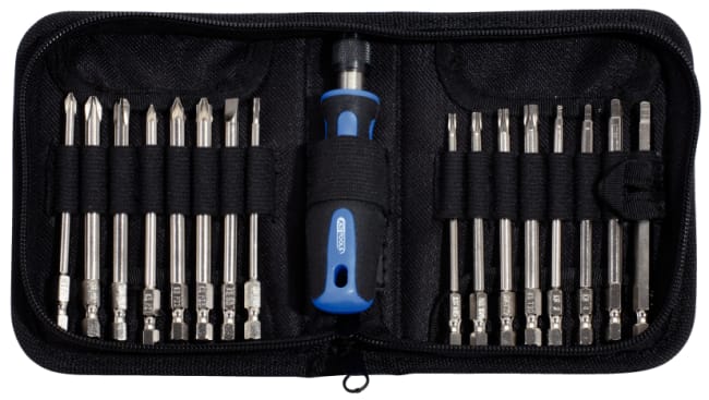 BITSSETT 1/4" 17 DEL KS-TOOLS