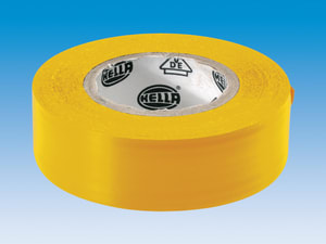 Tape PVC gul 10m 15mm