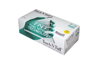 Engangshansker Touch str.9,5-10 (100stk)