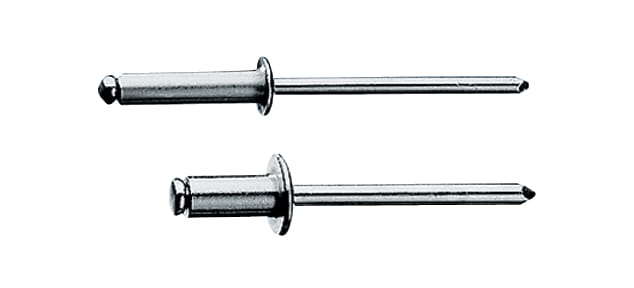 Popnagler alu/stål DIN7337 (500stk)