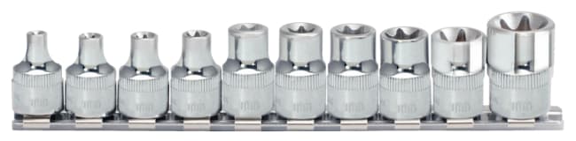 Pipesett 3/8" TX E E5-E18 10 deler