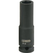 Kraftpipe 1/2" lang 17mm 6-kant