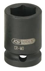 Kraftpipe 1/2" 13mm 6-kant kort