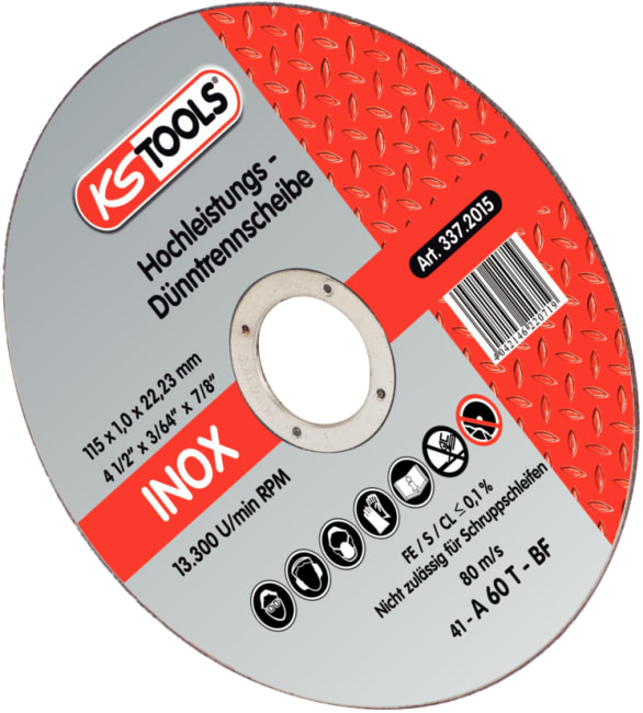 KUTTSKIVE  Ø115MM KS-TOOLS