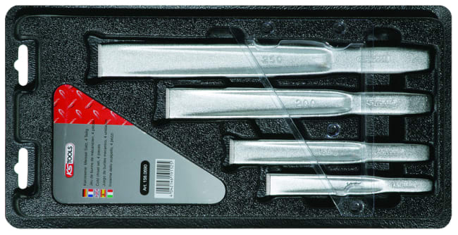 Flatmeiselsett 4 deler