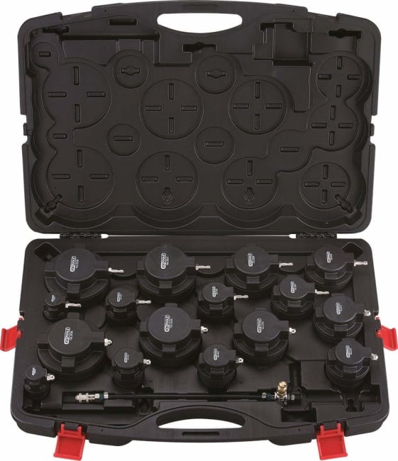 Trykktestersats turbosystem 17 deler