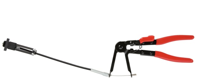 Spennbåndtang med bowdenkabel 650mm