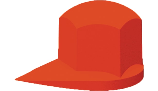 Check Point mutter rød 32mm Dustite