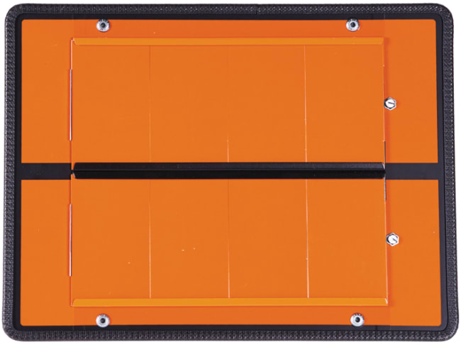 ***ADR SKILT UTSKIFTBARE NUMMER 400x300MM