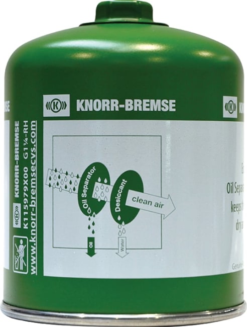 Lufttørkerpatron oljeseparerende