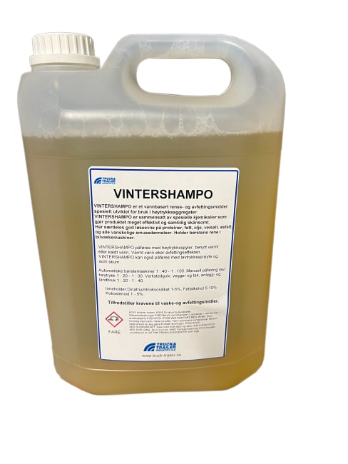 Vinter-Shampo (5 Liter)