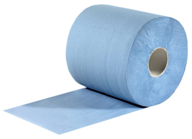 Tørkepapir 3-lags blå 38x37cm (2stk)