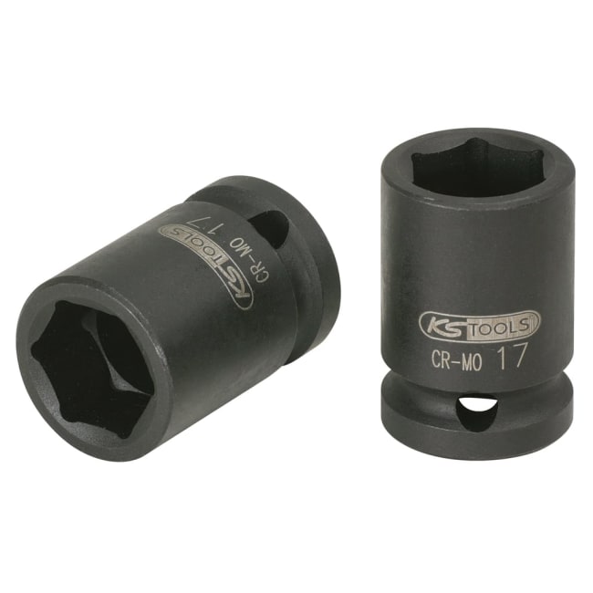 Kraftpipe 1/2" 32mm 6-kant kort