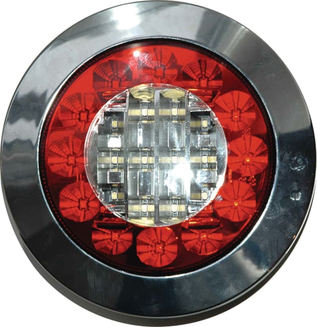 Baklys LED ADR rund Bulls-Eye