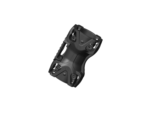 Rett kobling 39mm liten ABC PVC