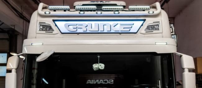 Lysskilt LED til tak